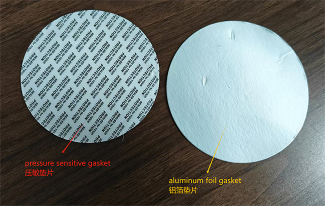 壓敏墊片和鋁箔墊片應用在塑料瓶上的區(qū)別在哪里？